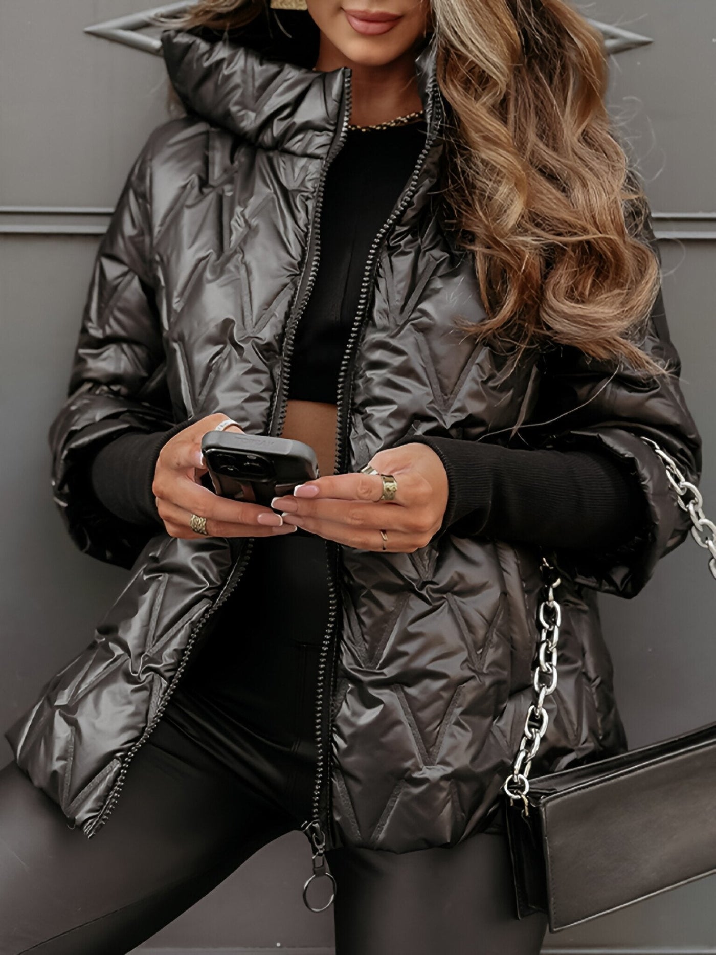 Felicia™ - Manteau à capuche pour l'hiver