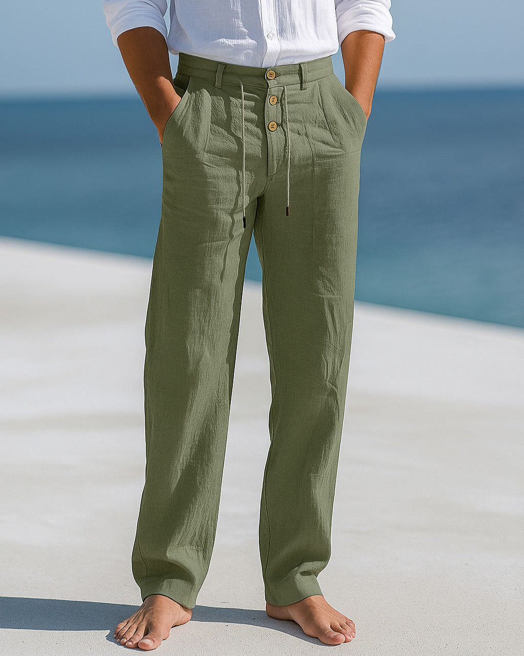 Noah | Pantalon Chino Homme Décontracté en Coton
