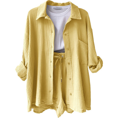 Giada | Ensemble d'été en coton léger pour femme