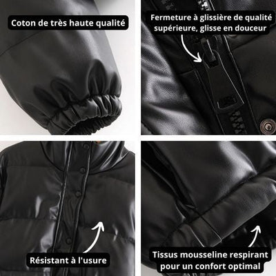 Velia™ - Veste matelassée style bomber