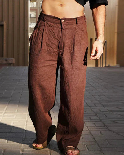 Thierry | Pantalon Lin Chic et Confortable pour Homme