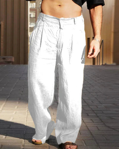 Thierry | Pantalon Lin Chic et Confortable pour Homme