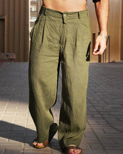 Thierry | Pantalon Lin Chic et Confortable pour Homme
