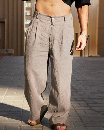 Thierry | Pantalon Lin Chic et Confortable pour Homme