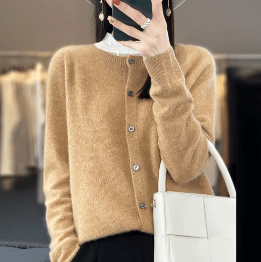 Anna | Cardigans en laine mérinos - Aurélie Paris