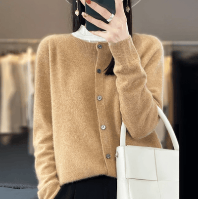 Anna | Cardigans en laine mérinos - Aurélie Paris