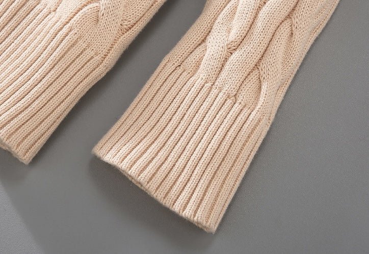 Antony | Pull torsadé demi - zip - Aurélie Paris