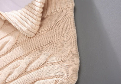 Antony | Pull torsadé demi - zip - Aurélie Paris