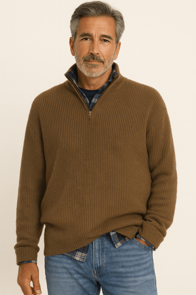 Caleb | Pull Chaud Classique - Aurélie Paris