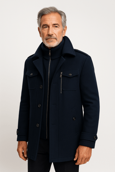 Giuseppe™ - Manteau d'Hiver Chaud - Aurélie Paris