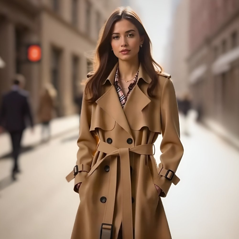 Helena | Trench - Coat Élégant Automnal - Aurélie Paris
