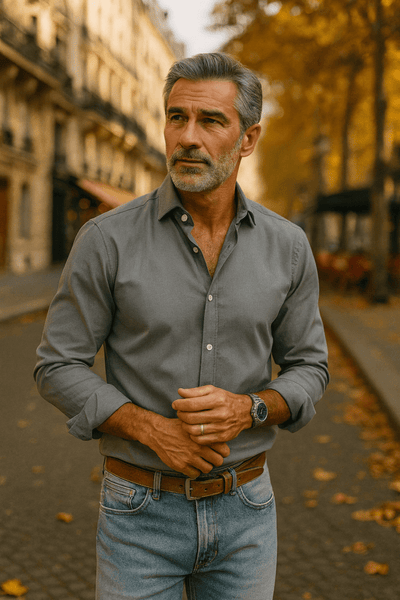 Henaux - Chemise en coton premium - Aurélie Paris