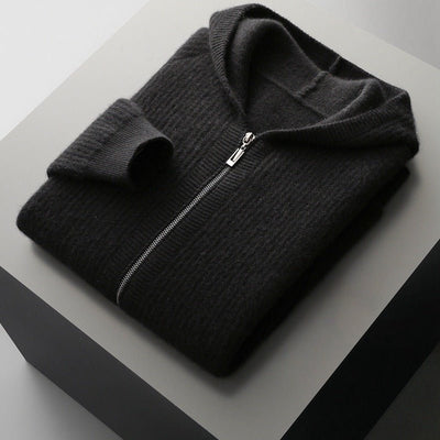 HOODIE EN LAINE MERINO - Aurélie Paris
