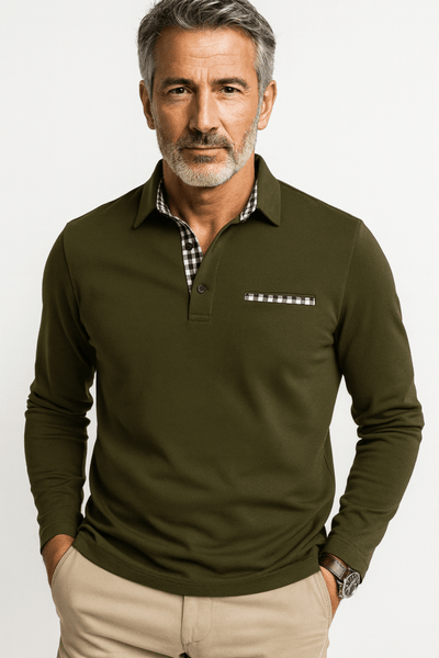 Hugo™ - Polo à manches longues - Aurélie Paris