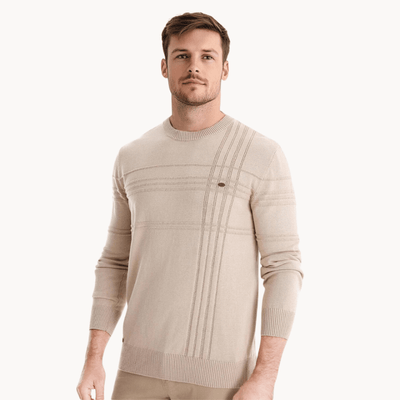 Jules™ - Pull élégant pour hommes avec design à carreaux - Aurélie Paris