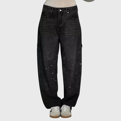 L’Éclat Denim - Jeans en denim ballon pour charpentier - Aurélie Paris