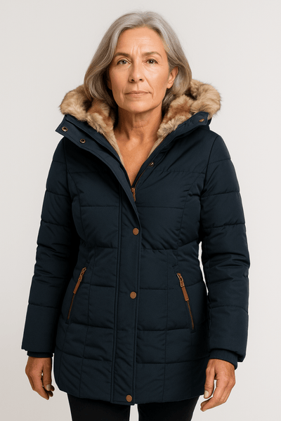 Ludovica™ - Manteau d'Hiver le Plus Chaud Avec Doublure en Fourrure - Aurélie Paris