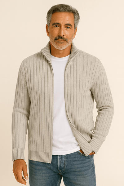 Massimo | Cardigan doux et luxueux - Aurélie Paris