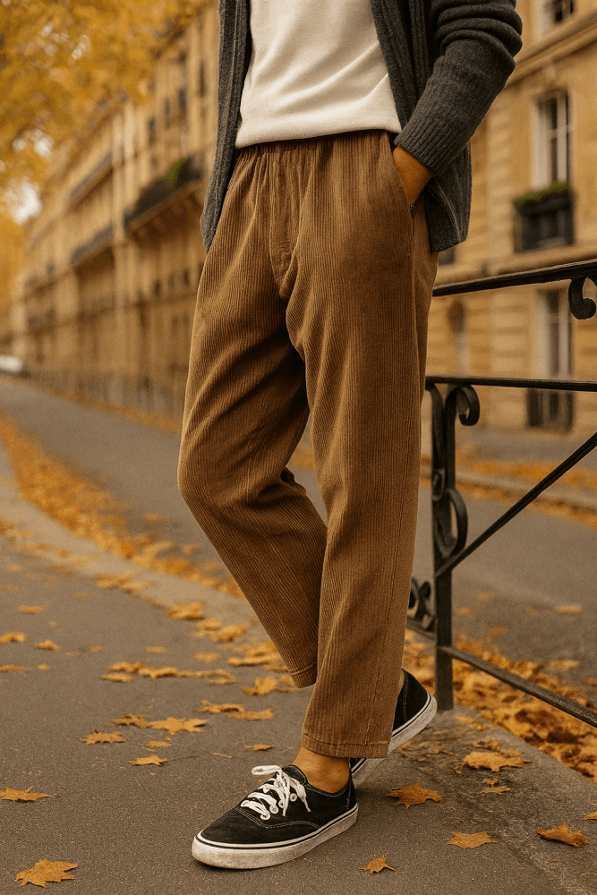 Max | Pantalons En Velours Élégants - Aurélie Paris