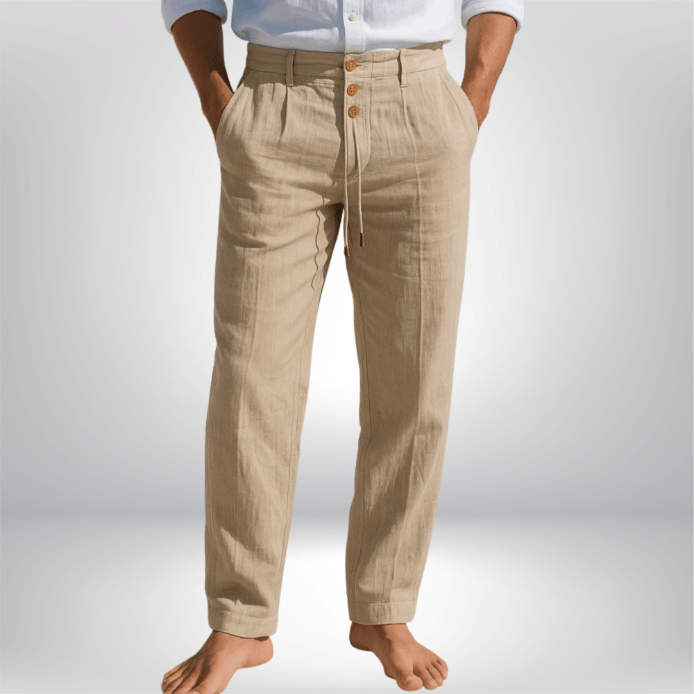 Noah | Pantalon Chino Décontracté en Coton - Aurélie Paris