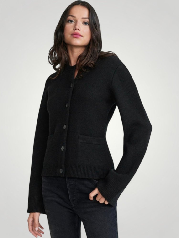 Ophélie | Cardigan Élégant en Cachemire Ultra - doux - Aurélie Paris