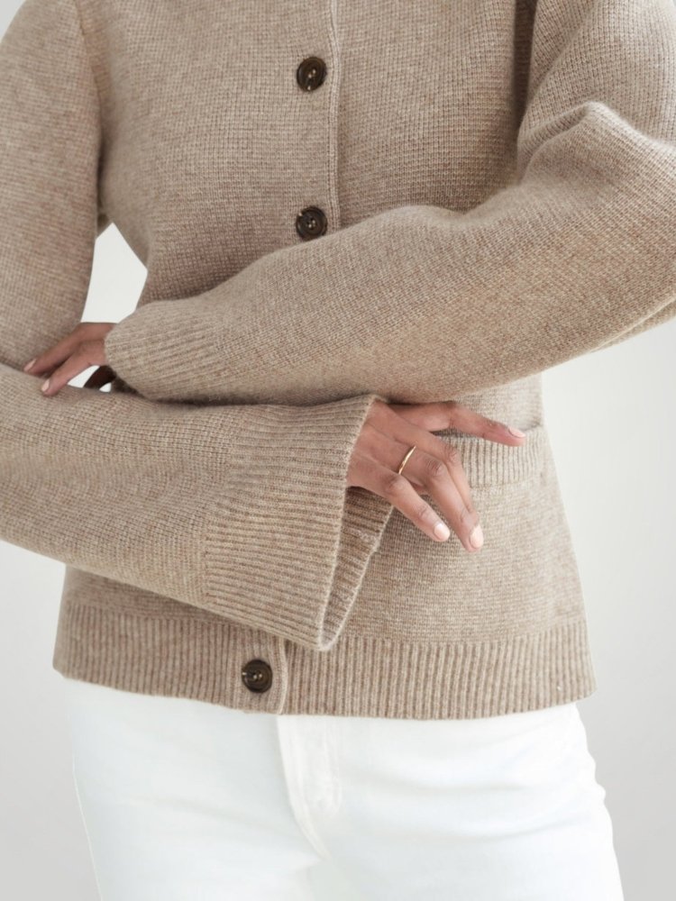 Ophélie | Cardigan Élégant en Cachemire Ultra - doux - Aurélie Paris