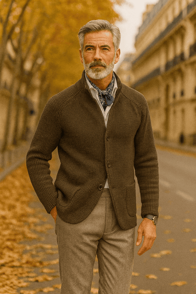 Raphael™ | Cardigan Intemporel - Aurélie Paris