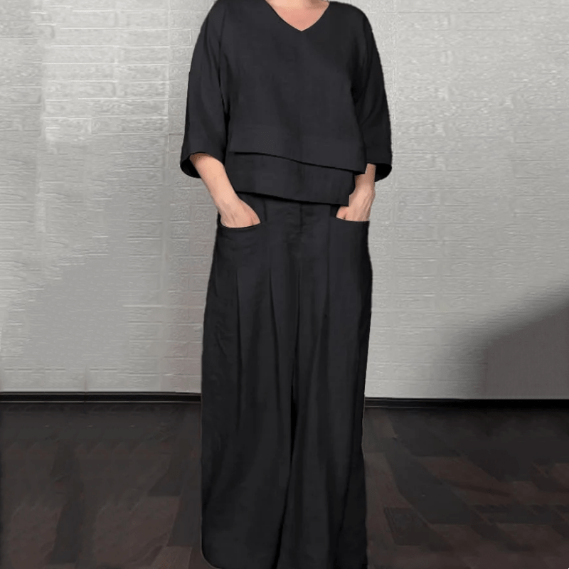 Saint - Clair | Ensemble minimaliste deux - pièces pour femme - Aurélie Paris