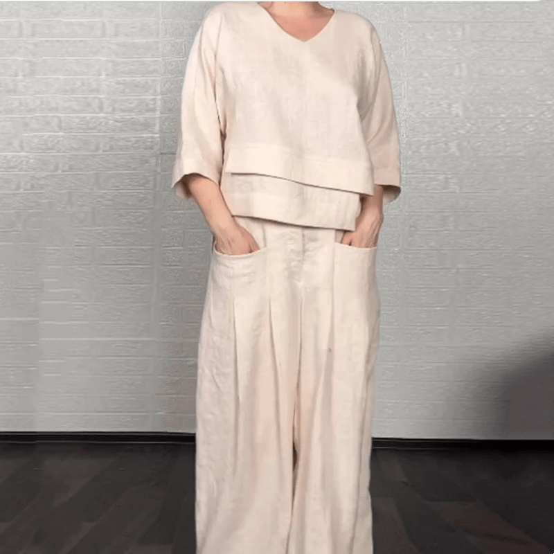 Saint - Clair | Ensemble minimaliste deux - pièces pour femme - Aurélie Paris