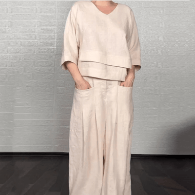 Saint - Clair | Ensemble minimaliste deux - pièces pour femme - Aurélie Paris