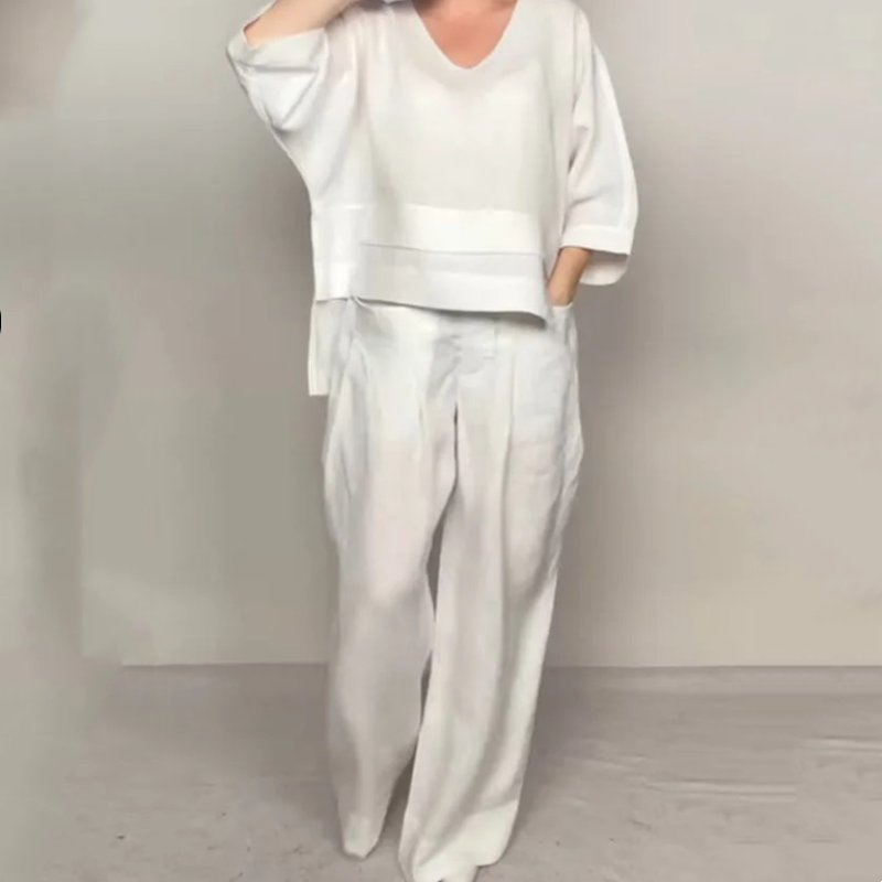 Saint-Clair | Ensemble minimaliste deux-pièces pour femme