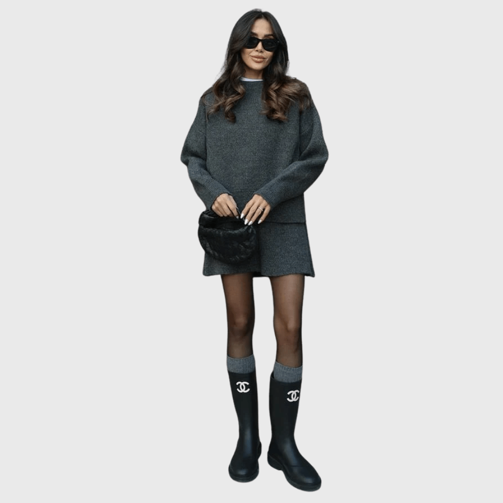 Valeria - Ensemble en maille confortable - Aurélie Paris